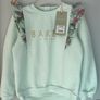 Ted Baker girls mint floral sweatshirt & matching shorts Age 3-4 BNWT Image 5