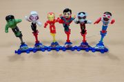 Kinder Ferrero Marvel Action Figures Bundle