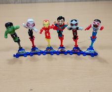 Kinder Ferrero Marvel Action Figures Bundle