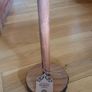 Wooden Kitchen Roll Holder Artisan Made in India Image 2