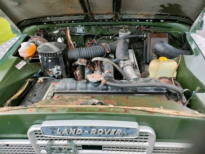 1982 series 3 land-rover.  In good original condit