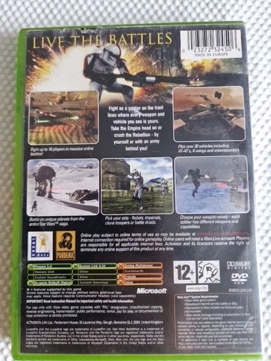 Star Wars Battlefront Xbox Original Games Original