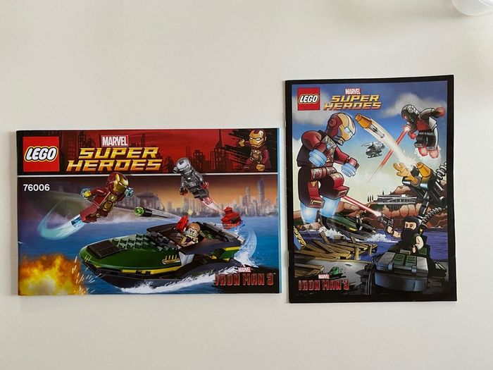 Lego Marvel Super Heroes Iron Man Extremis Sea Port Battle 76006