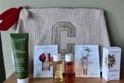 Clarins Bundle includes Cosmetics Bag