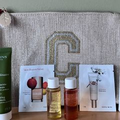 Clarins Bundle includes Cosmetics Bag