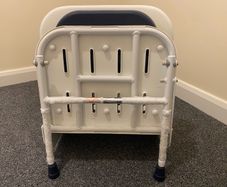 Shower chair metal wall mounted