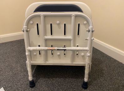 Shower chair metal wall mounted