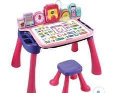 Vtech pink desk