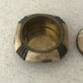 Vintage 1970s Brass & Bone Trinket Box Image 3