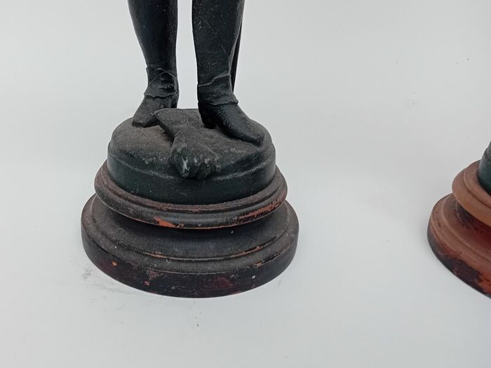 Vintage Spelter Military Figures