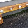 Driftwood Oak Mantle / Coat Rack / Shelf Image 2