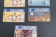 Irish theme telecom Eireann callcards from 90's