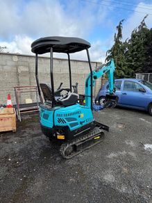 Mini digger jpc kv 1.5 ton