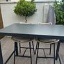 Outdoor dining set (high table and chairs) Image 3