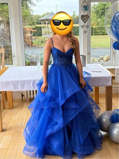 Debs dress royal blue (Simply Divine)