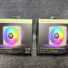Thermaltake CT140 EX Reverse ARGB | Matcha Green | 3 Fan Pack and Thermaltake CT140 EX ARGB Matcha Green (3-Fan Pack)