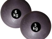 Pair of Exercise Balls 6kg & 3kg (Slam Ball No Bounce) Brand new free delivery