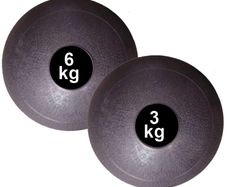Pair of Exercise Balls 6kg & 3kg (Slam Ball No Bounce) Brand new free delivery