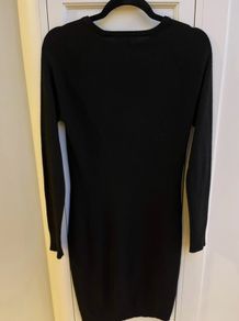 Black Dress - 100% cashmere