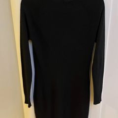 Black Dress - 100% cashmere