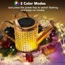 Solar Watering Can Light, LED Solar String Lights Waterproof Dual Mode Water Can Lights for Garden Patio Yard Pathway Lantern Plant Decoration Image 6