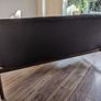 Danish Style Leather Sofa Image 7
