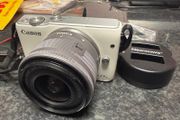 Canon EOS M10 mirrorless camera + EF-M 15-45 f/3.5-6.3 IS STM