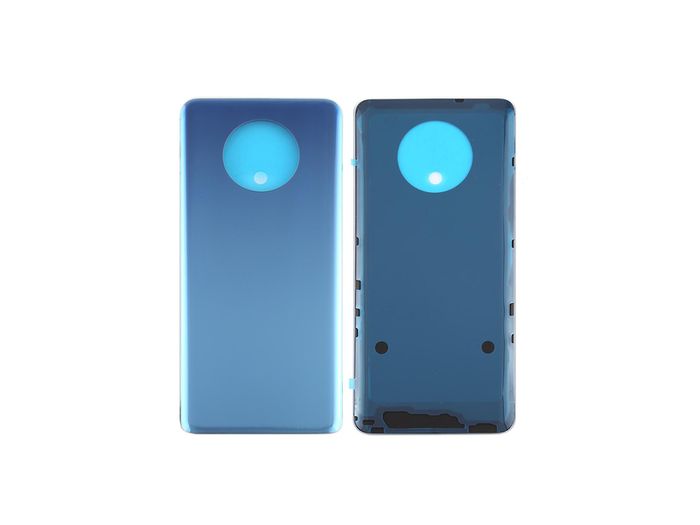 For OnePlus 7T 1+7T Back Battery Cover Rear Glass Replacement Panel Blue New - FHT09OPBC