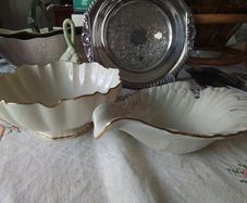 Lenox Dove Shaped Bowl + Another