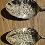 Dated 1775. Sterling Silver Berry Spoon. Thomas Wallis I. Image 3