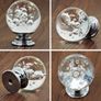 Clear Crystal Glass Drawer Knobs with Bubble Ball Cabinet Door Knobs Kitchen Cupboard Knobs Pull Handle 10 Pieces (MULTIPLE COLOURS) Image 8