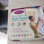 Cleva Mama Apron Baby Bath Towel.  B.N.W.T.  In Original  Box. Image 2