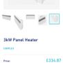 dimplex wall mounted electric heater Image 4