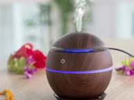 main image for ad Mini Ultrasonic Essential Oil Aroma Diffuser