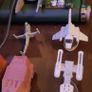 star wars mixture off micro machines figures and mini Bespin play set Image 4