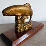 Cold cast bronze Rainbow trout Image 5