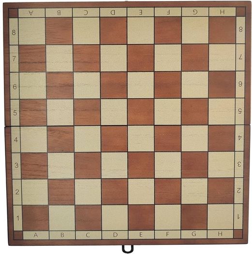 NEW SALE | Folding Wooden Chess Set Lightweight Handcrafted Chess Game Board Set with Storage Slots