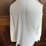 Cream Long Sleeve Blouse - Size 14 Image 2