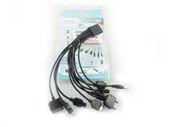 10 in 1 Universal Multi USB Charger Cable For Mobile Phone iPhone/iPod /HTC/Nokia/Samsung