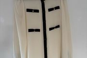 Moschino Long Sleeve Silk Blouse