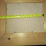 4 Chunky Natural Wood Picture Frames Measurements in the photos Postage Available or Collection, all same size Image 6