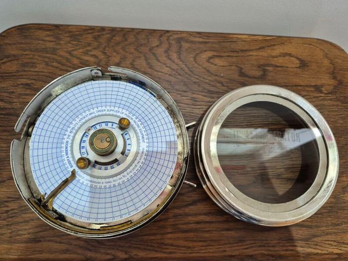 Working Antique Pigeon Racing Clock Toulet Imperator