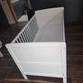Cot bed with mattress and baby changer Image 7