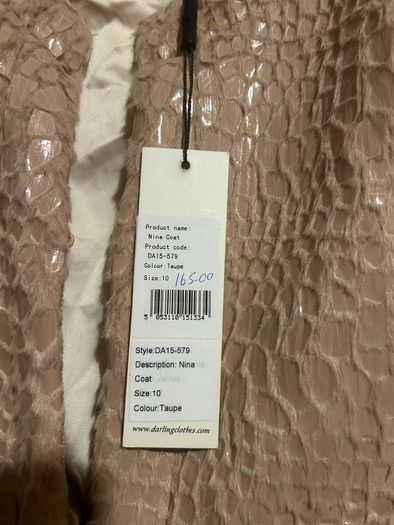 Exquisite Leopard print Gloss Coat
