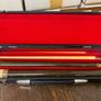 Cue Stick 4 Piece Cue Stick By  Airborne With Case Wont Lock Image 2