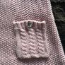 Girls Knitted Dress BNWT Age 3-4 with fab gem details Image 4