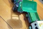 tractor and truck