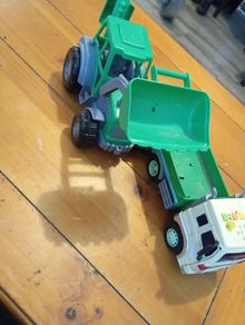tractor and truck
