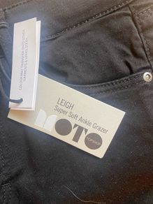TopShop Leigh Super-soft Ripped Jeans