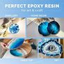 1L Epoxy Resin Kit - Crystal Clear Epoxy Resin Kit & Hardener for DIY Art, Mold Casting, Wood, Jewelry Making, Coasters, Table Top, Countertop Coating - Food Safe, Heat & UV Resistant (FREE POSTAGE) Image 2